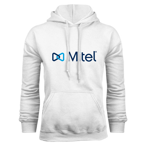 Mitel White Fleece Hood