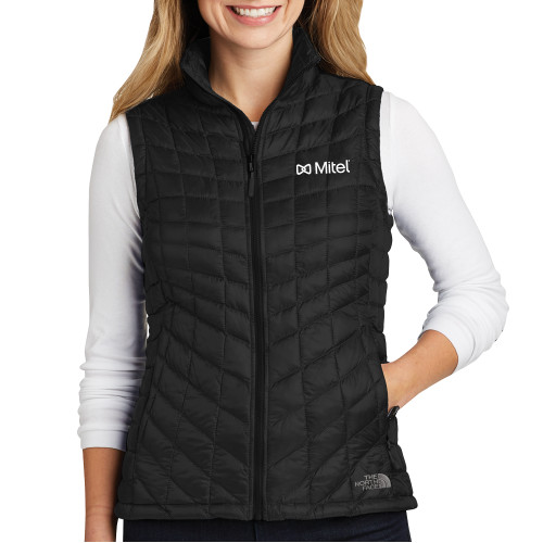 Mitel The North Face Womens Thermoball Black Trekker Ve