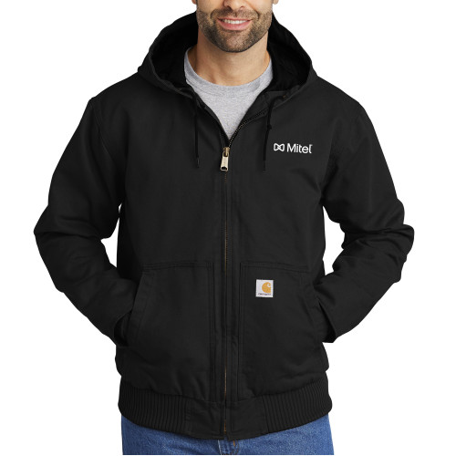 Carhartt Black Washed Duck Active Jacket-