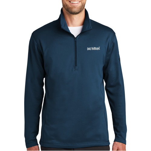 Mitel The North Face Blue Tech 1/4 Zip Flee