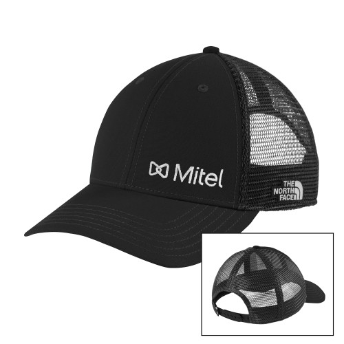 Mitel The North Face Black/Black Ultimate Trucker Hat