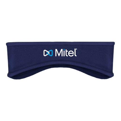 Mitel Navy Stretch Fleece Headband