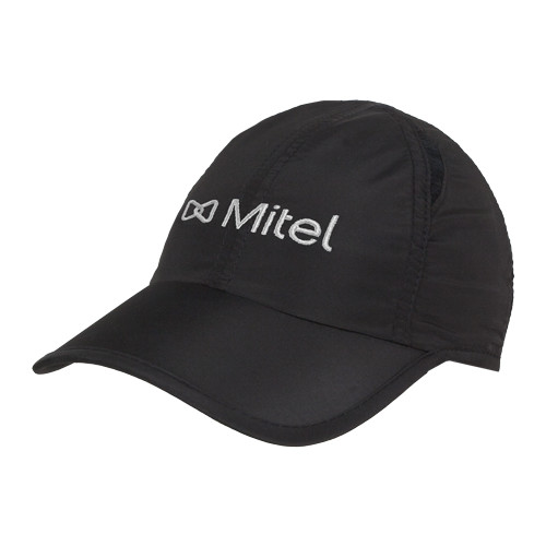 Mitel Womens Black Performance Cap