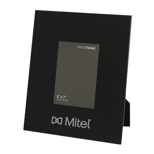 Mitel Black Metal 5 x 7 Photo Frame