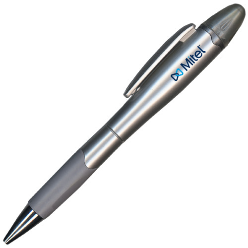 Mitel Silver/Silver Blossom Pen/Highlighter