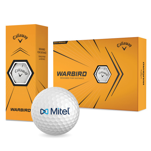 Mitel Callaway Warbird Golf Balls 12/pkg