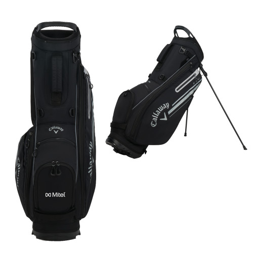 Mitel Callaway Chev Black Stand Golf Bag