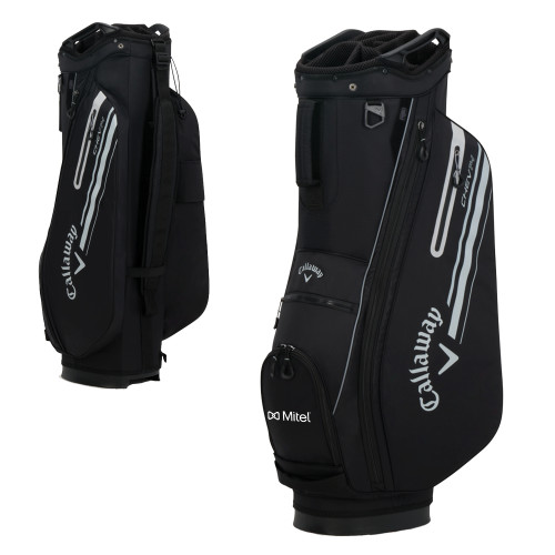 Mitel Callaway Chev 14 Black Cart Golf Bag