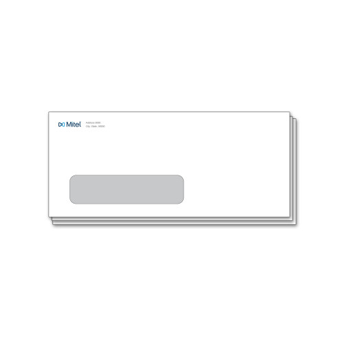 Mitel #10 Window Envelope