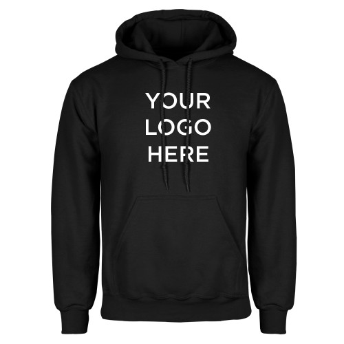 Black Fleece Hoodie-Your Logo Here