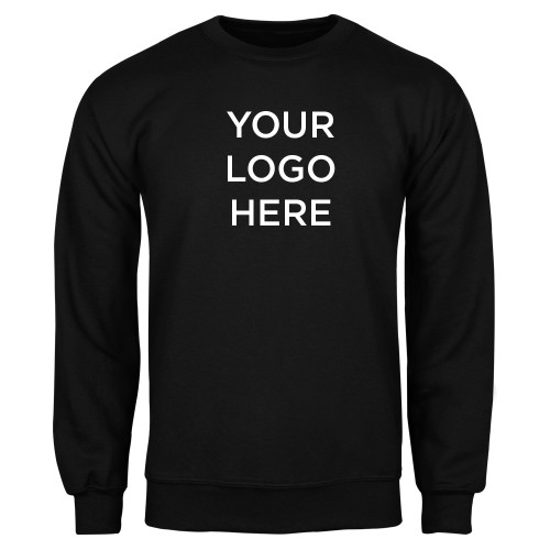 Black Fleece Crew-Your Logo Here