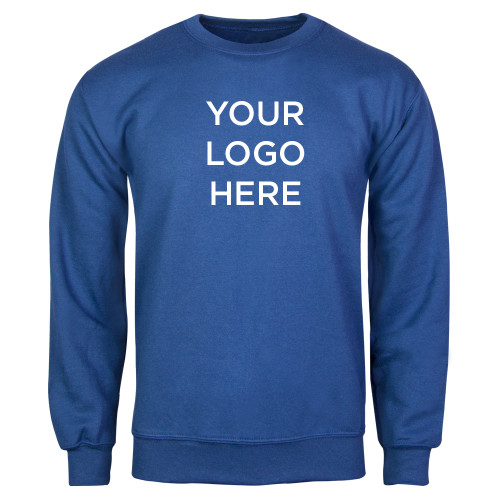 Royal Fleece Crew-Your Logo Here
