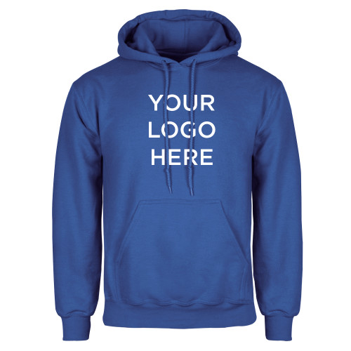 Royal Fleece Hoodie-Your Logo Here