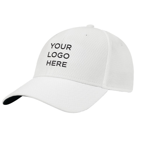 Callaway Performance White Front Crest Hat-Your Logo Here