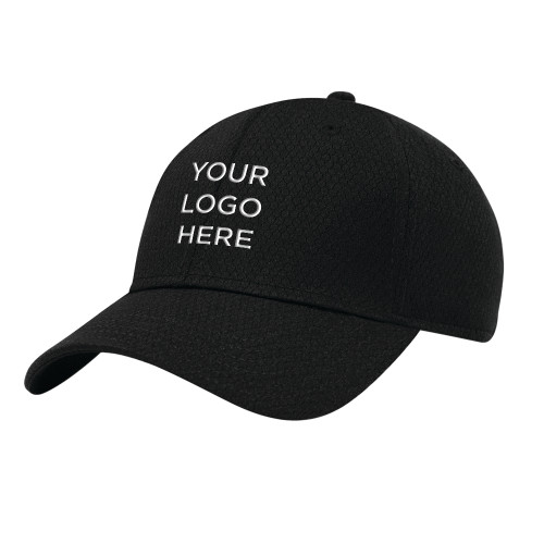 Callaway Performance Black Front Crest Hat-Your Logo Here