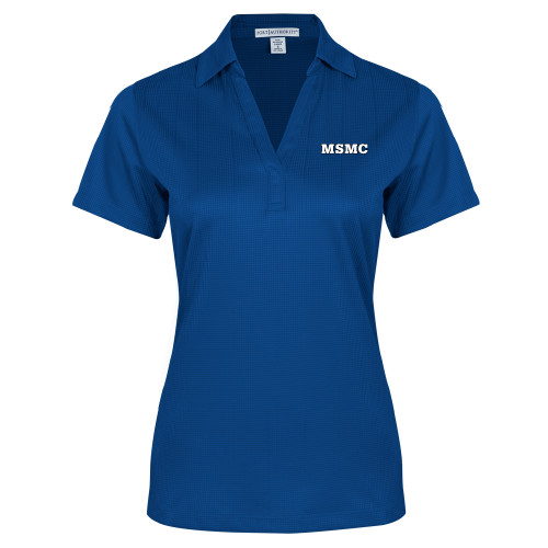  Womens Royal Performance Fine Jacquard Polo - MSMC Embroidery