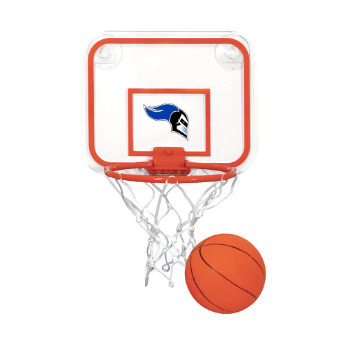  Mini Basketball & Hoop Set - Knight Head Logo