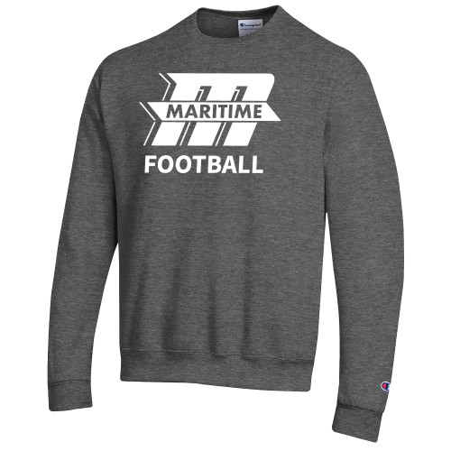  Champion Granite Heather Fleece Crew - Football