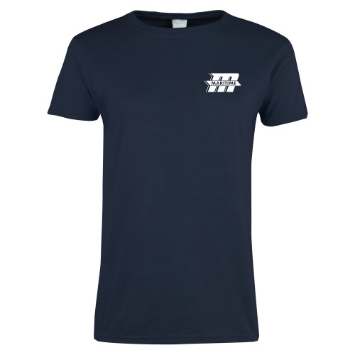  Womens Short Sleeve Navy Tee - Primary Mark