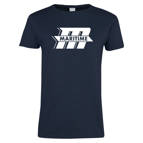  Womens Short Sleeve Navy Tee - Primary Mark