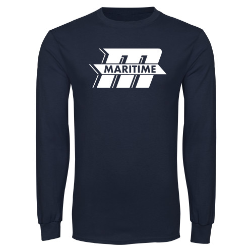  Navy Long Sleeve T-Shirt - Primary Mark