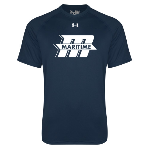  Under Armour Navy Tech Tee - Primary Mark