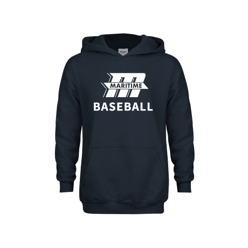  Youth Navy Fleece Hoodie - Baseball