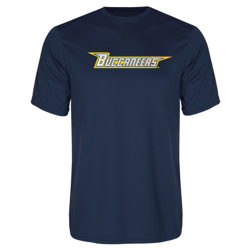  Navy Performance Tee - Wordmark