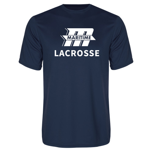  Navy Performance Tee - Lacrosse