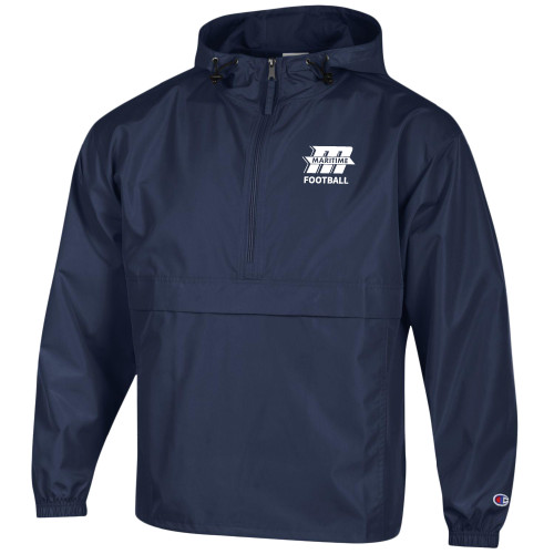  Champion Navy Packable Jacket - Football