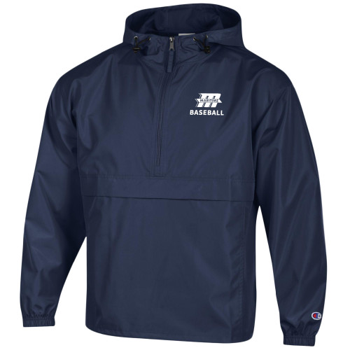  Champion Navy Packable Jacket - Baseball