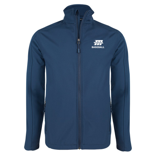  Navy Softshell Jacket - Baseball