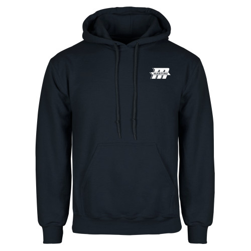  Navy Fleece Hoodie - Primary Mark