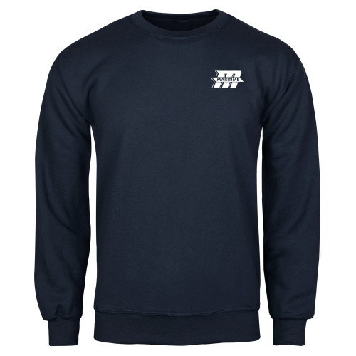  Navy Fleece Crew - Primary Mark