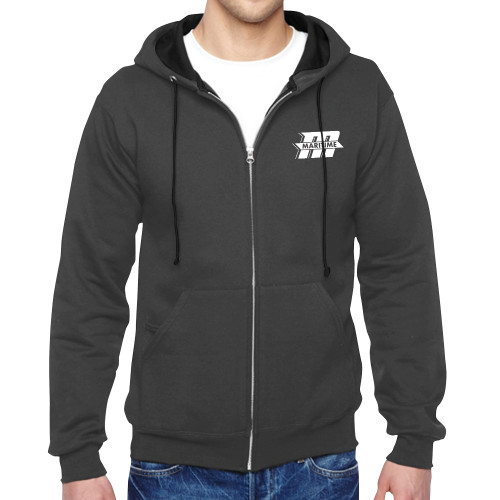 Main Image for  Charcoal Fleece Full Zip Hoodie