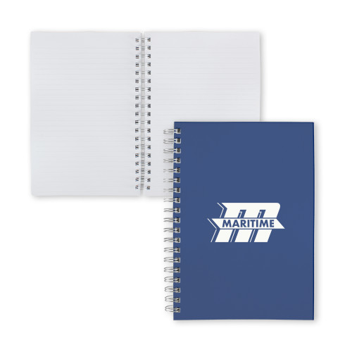 Clear 7 x 10 Spiral Journal Notebook - Primary Mark