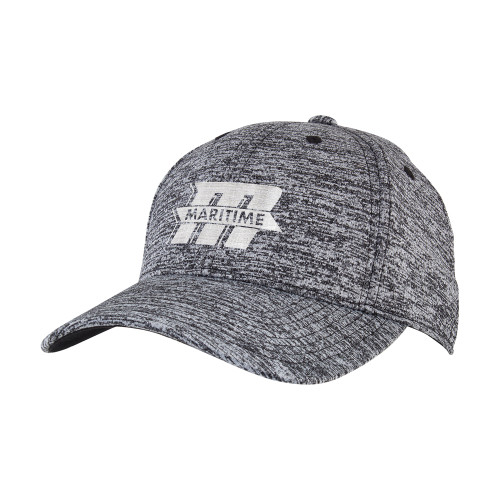  PosiCharge Black/White Electric Heather Hat - Primary Mark