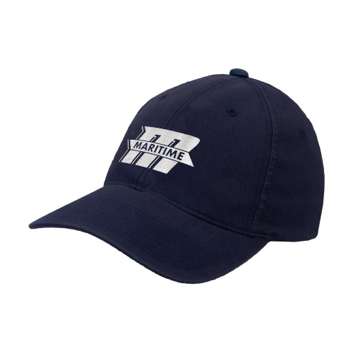  Navy Flexfit Structured Low Profile Hat - Primary Mark