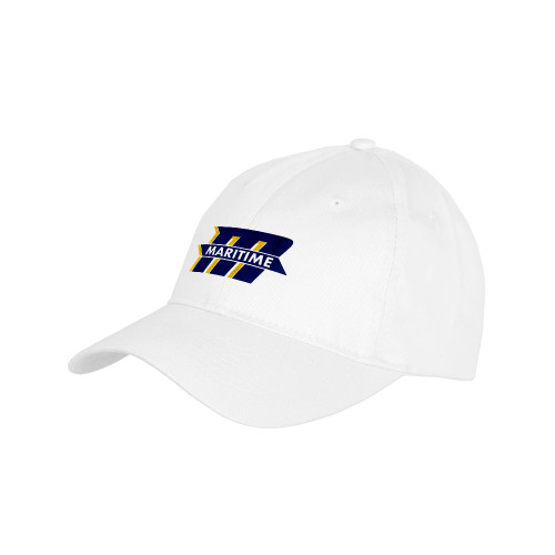  Youth White Pro Style Hat - Primary Mark