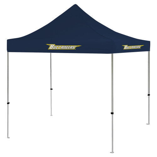  9 ft x 9 ft Navy Tent - Wordmark