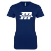 Thumbnail image for  Next Level Womens Navy Boyfriend Tee