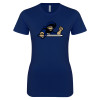 Thumbnail image for  Next Level Womens Navy Boyfriend Tee