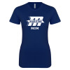 Thumbnail image for  Next Level Womens Navy Boyfriend Tee