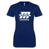 Thumbnail image for  Next Level Womens Navy Boyfriend Tee