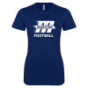 Thumbnail image for  Next Level Womens Navy Boyfriend Tee