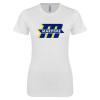 Thumbnail image for  Next Level Womens White Boyfriend Tee