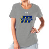 Thumbnail image for  Under Armour Womens Grey Charged Cotton Tee
