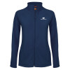 Thumbnail image for  Womens Navy Fleece Full Zip Jacket