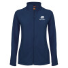 Thumbnail image for  Womens Navy Fleece Full Zip Jacket
