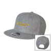 Thumbnail image for  Heather Grey Wool Blend Flat Bill Snapback Hat